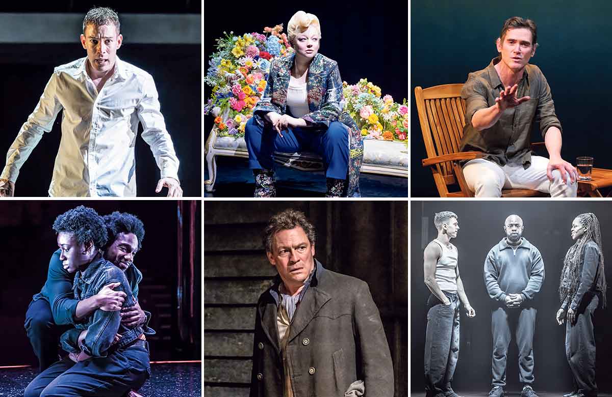Clockwise from top left: Punch (2024), The Picture of Dorian Gray (2024), Harry Clarke (2024), Romeo and Juliet (2024), A View from the Bridge (2024) and Shifters (2024). Photos: Marc Brenner/Carol Rosegg/Johan Persson/Craig Fuller Clockwise from top left: Punch (2024), The Picture of Dorian Gray (2024), Harry Clarke (2024), Romeo and Juliet (2024), A View from the Bridge (2024) and Shifters (2024). Photos: Marc Brenner/Carol Rosegg/Johan Persson/Craig Fuller