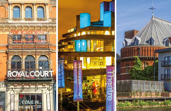 London's Royal Court, the National Theatre and the RSC's Royal Shakespeare Theatre in Stratford-upon-Avon