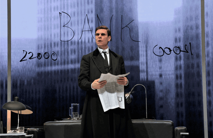 Aaron Krohn in The Lehman Trilogy