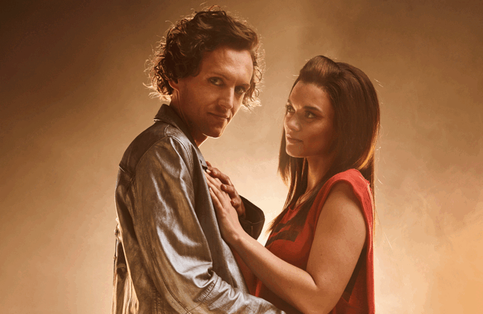 Glenn Adamson and Katie-Tonkinson in Bat Out of Hell - The Musical. Credit: Matt Crockett