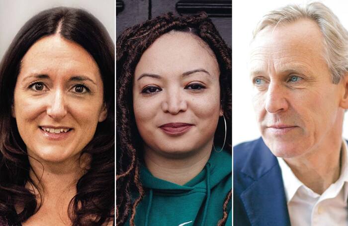 Hannah Essex, Lynette Linton and Alistair Spalding. Photos: SOLT/Helen Murray/Cameron Slater