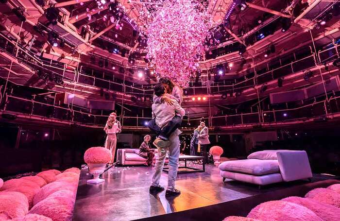 The cast of The Importance of Being Earnest at Royal Exchange, Manchester. Picture: Johan Persson