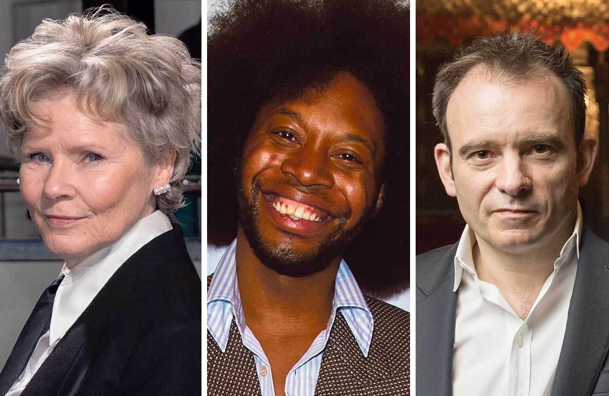 Imelda Staunton, Jeremy O Harris and Matthew Warchus. Photos: Shutterstock/Manuel Harlan