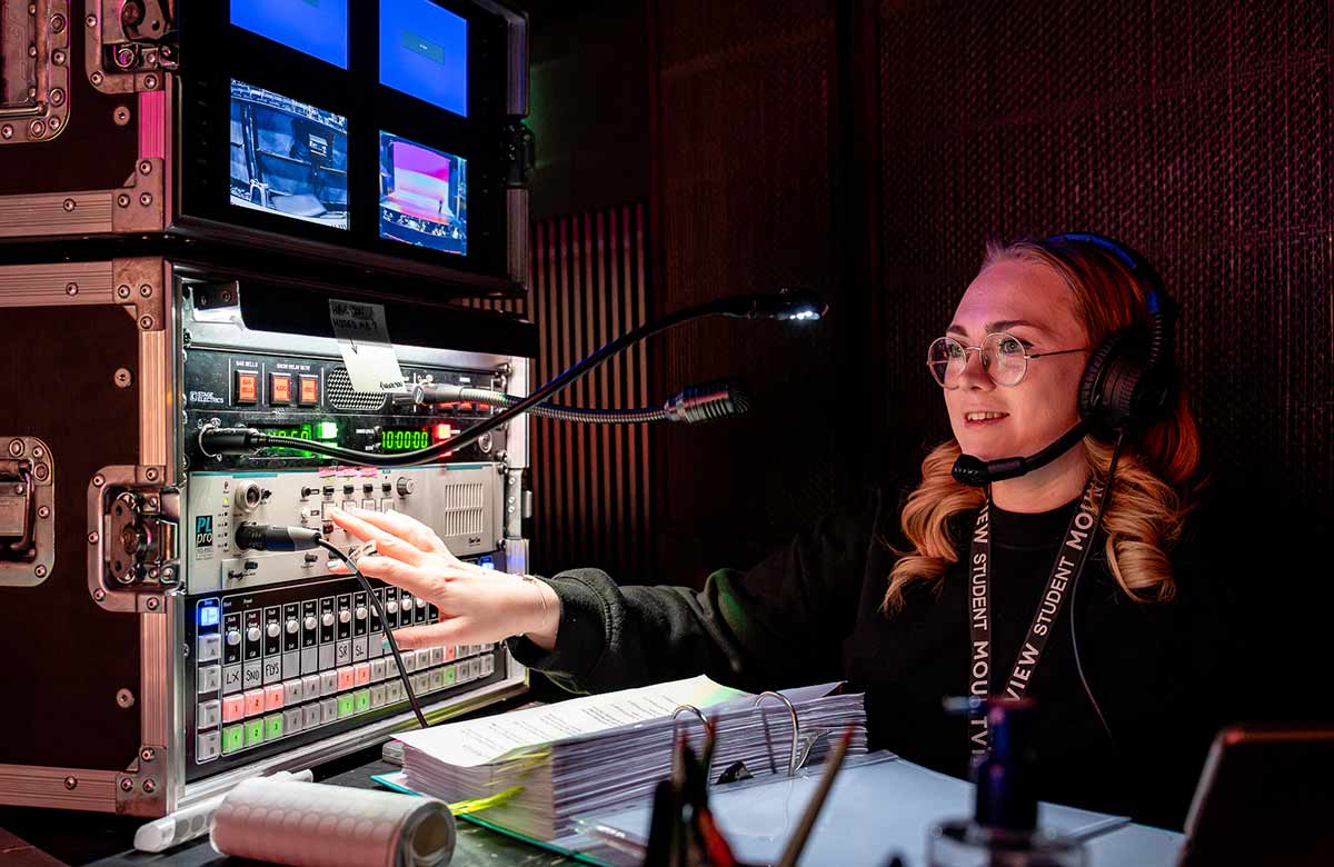 The Andrew Lloyd Webber Foundation x LW Theatres Scholarship will support one student to complete a 2-year FdA in technical production at Mountview. Photo: Steve Gregson The Andrew Lloyd Webber Foundation x LW Theatres Scholarship will support one student to complete a 2-year FdA in technical production at Mountview. Photo: Steve Gregson