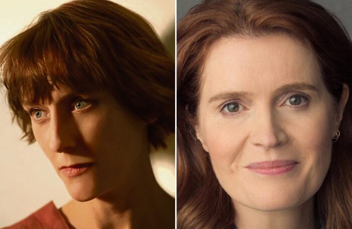 Lia Williams and Justine Mitchell