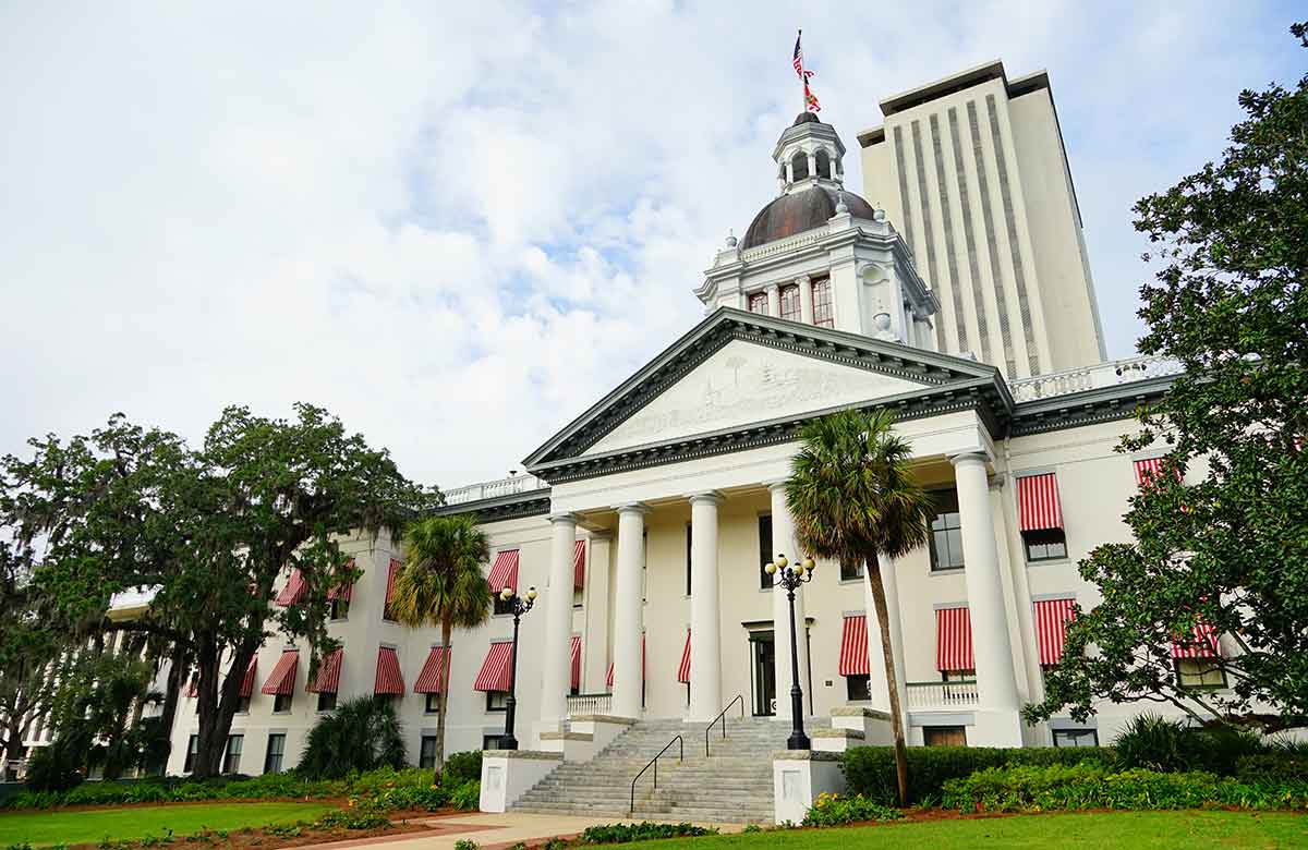 The Florida State Capitol in Tallahassee, Florida. Photo: Shutterstock