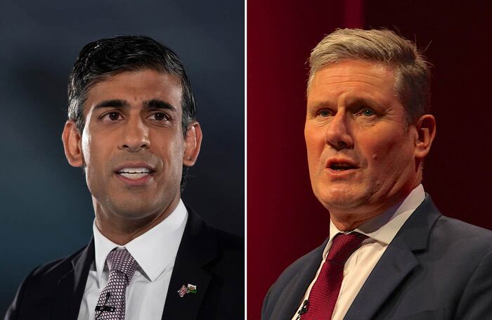 Rishi Sunak and Keir Starmer. Photo: Shutterstock