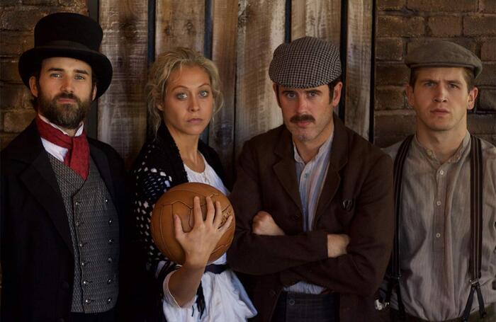 The cast of The Giant Killers at Wilton&rsquo;s Music Hall, London