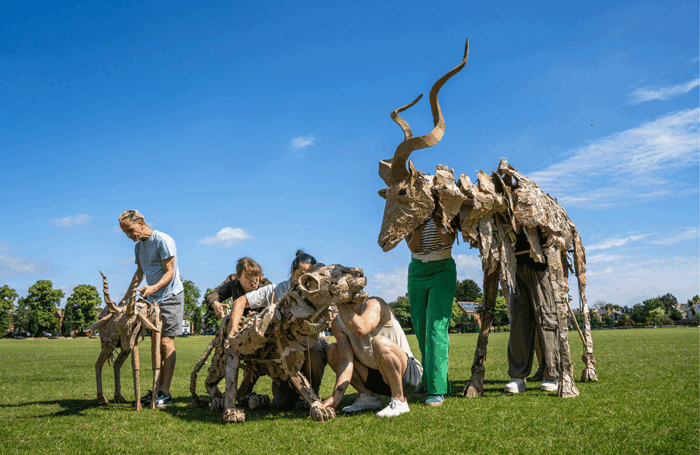 The Walk Productions' The Herd will feature in the 2025 Manchester International Festival. Photo by Hugo-Glendinning