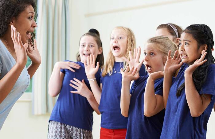 Children's drama class. Photo: Shutterstock Children's drama class. Photo: Shutterstock