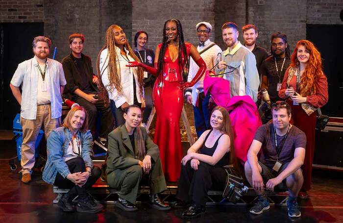 Sky Arts Awards juror and entertainer Beverley Knight alongside a team of arts heroes at London's Roundhouse. Photo: Will Ireland