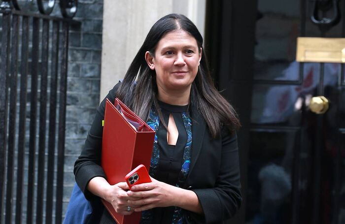 Culture secretary Lisa Nandy leaves Number 10 Downing Street after her first day as a cabinet minister (July 6, 2024). Photo: Shutterstock