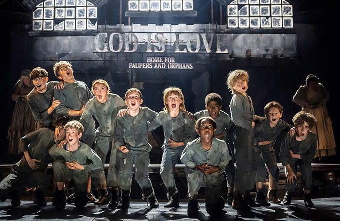 A scene from Oliver! at Chichester Festival Theatre. Photo: Johan Persson