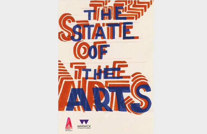 The front cover of The State of the Arts report