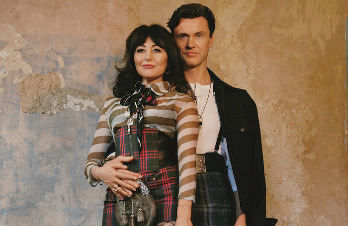 Frances Ruffelle and Norman Bowman in The Scot and the Showgirl at Pleasance Dome, Edinburgh. Photo: Debbi Clark Frances Ruffelle and Norman Bowman in The Scot and the Showgirl at Pleasance Dome, Edinburgh. Photo: Debbi Clark