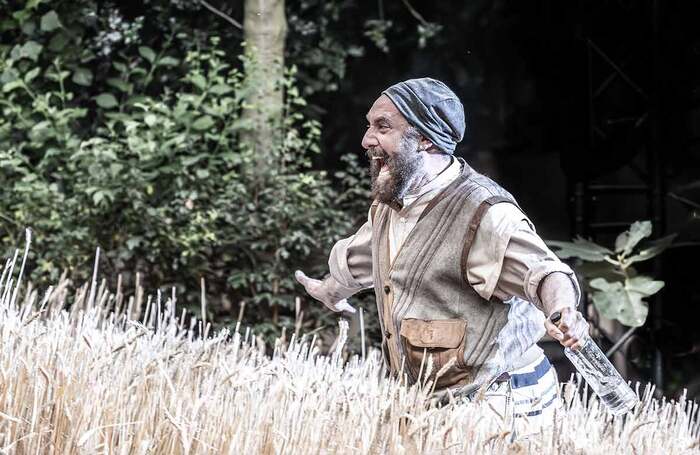 Adam Dannheisser in Fiddler on the Roof at Regent’s Park Open Air Theatre, London. Photo: Marc Brenner