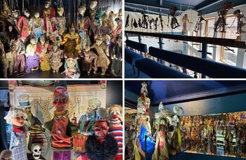 Theatre designer achieves 40-year ambition to open puppet museum