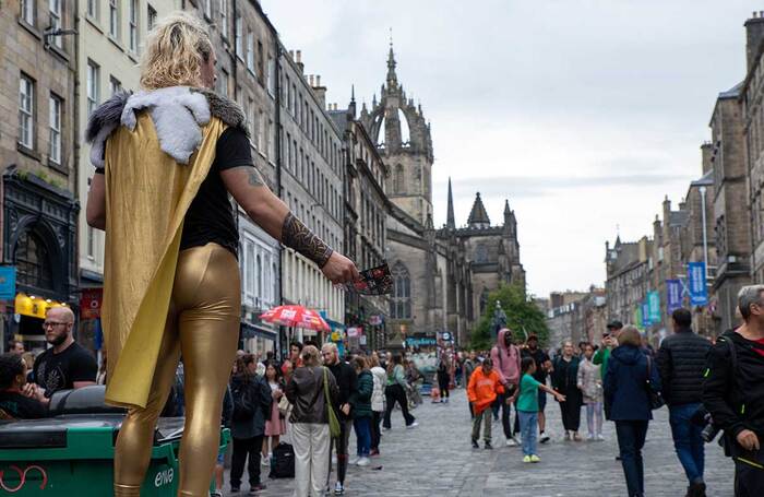 Edinburgh during the fringe in 2023. Photo: Shutterstock