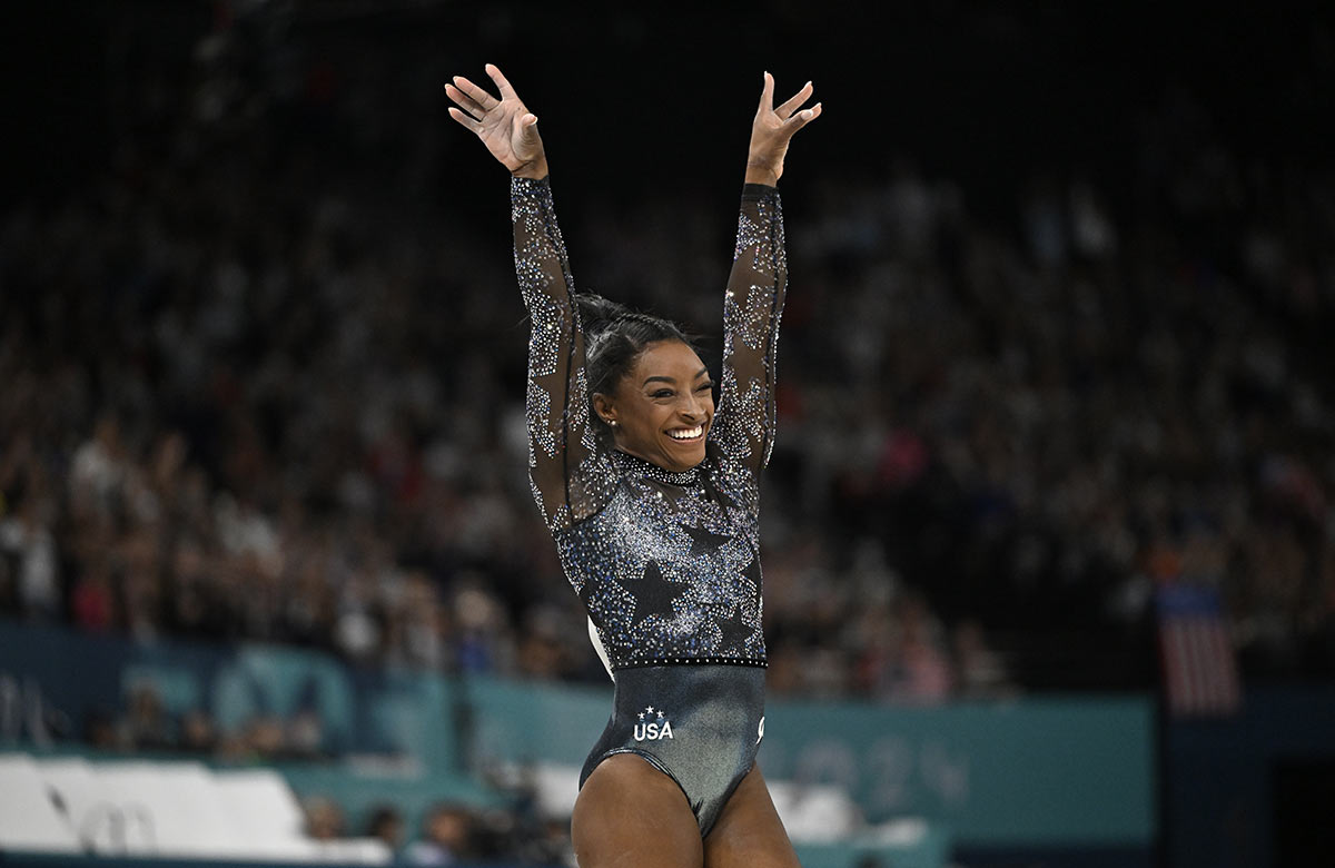 Simone Biles. Photo: Shutterstock