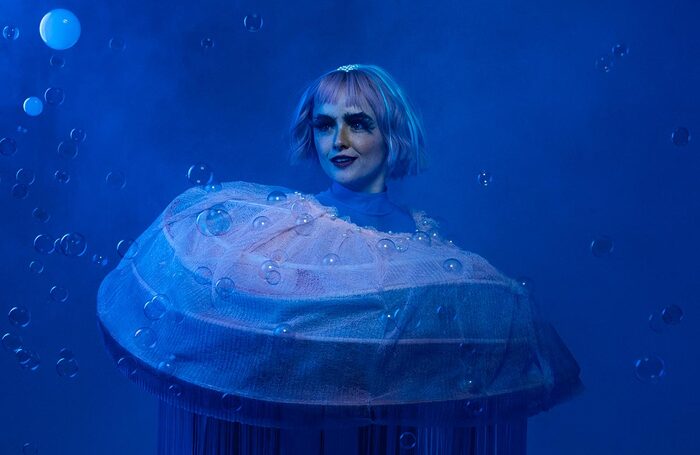 Zo&euml; Bullock in Gracie and the Start of the End of the World (Again) at Assembly Roxy, Edinburgh. Photo: Brendan Swift