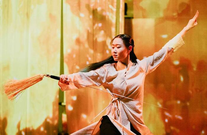 Yining Chen in Bound/Unbound at LSO St Luke's, London. Photo: Mike Skelton