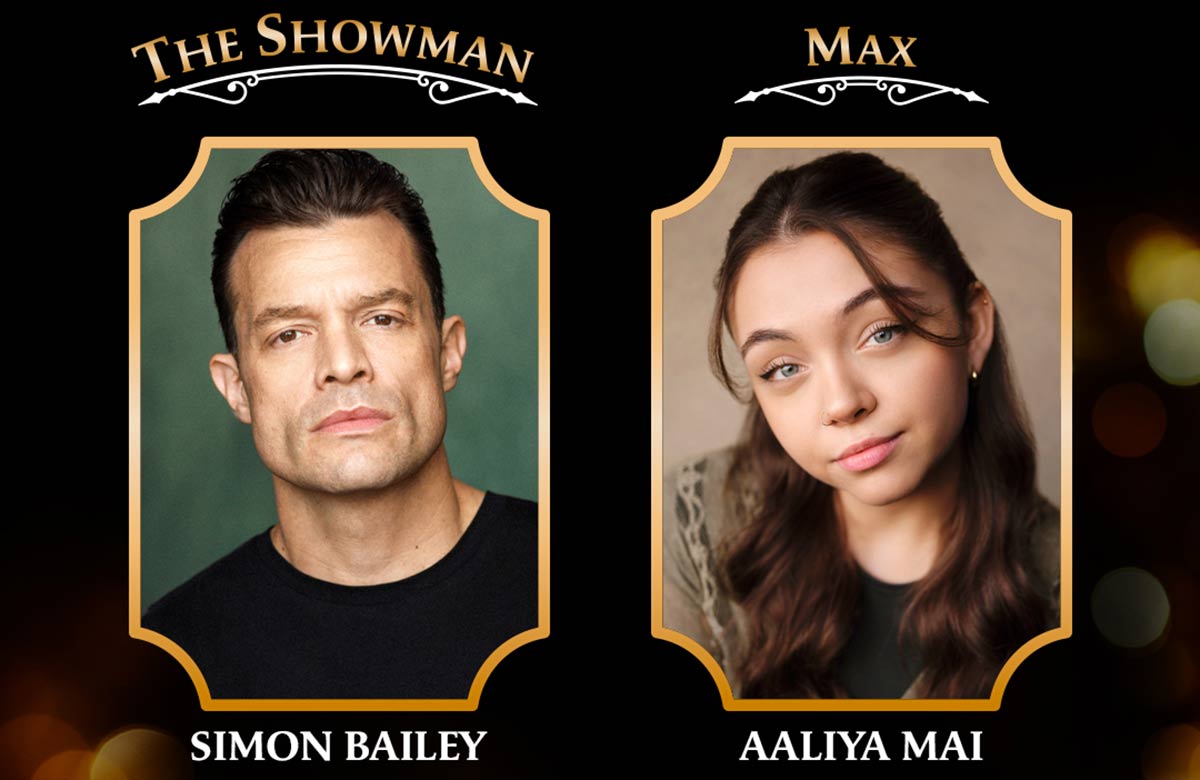 Simon Bailey and Aaliya Mai will star in Come Alive! The Greatest Showman Circus Spectacular