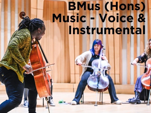 BMus (Hons) Music – Instrumental and Vocal