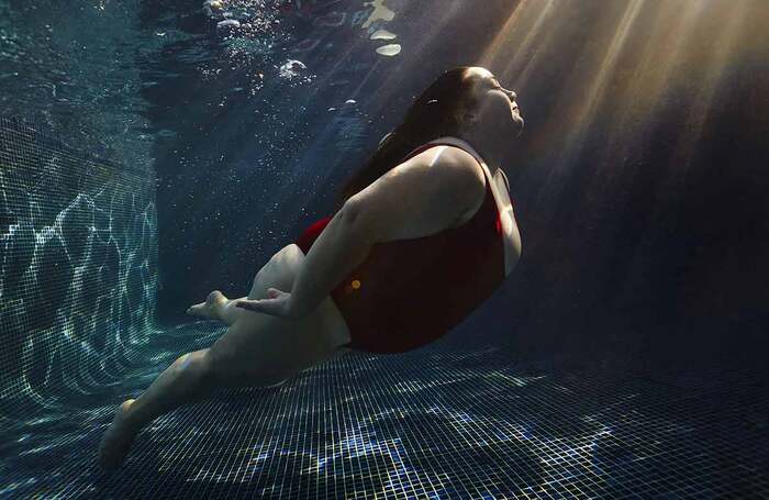 Katie Greenall in Blubber at Summerhall, Edinburgh. Photo: Claudia Legge