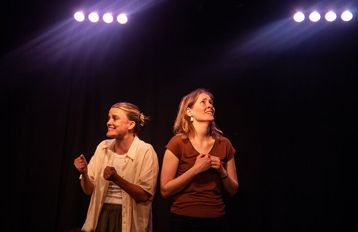 Elizabeth Hope and Rachel E Thorn in Me for You at Pleasance Courtyard, Edinburgh