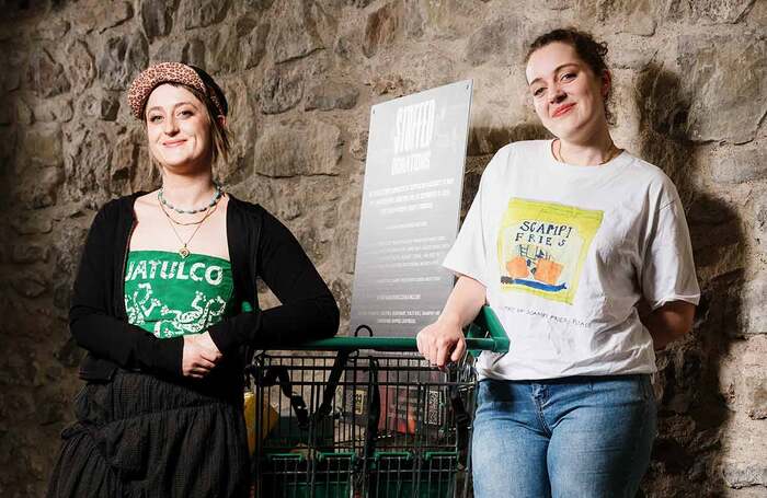 Grace Gallagher and Rachael Smart. Photo: Alex Brenner