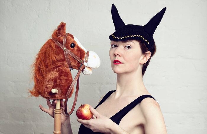 Elf Lyons in Elf Lyons: Horses at Pleasance Above, Edinburgh. Photo: Karla Gowlett