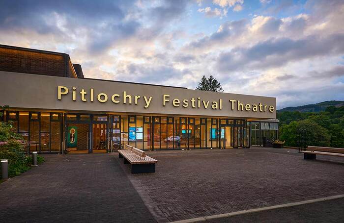 Pitlochry festival Theatre exterior. Photo: Fraser Band