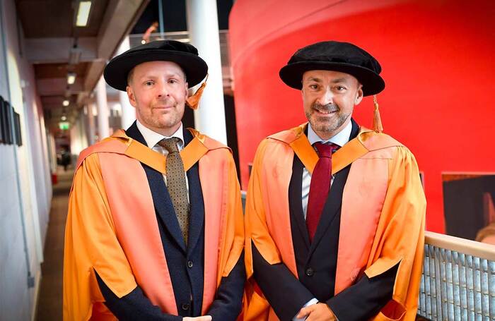 Curve's artistic director Nikolai Foster and chief executive Chris Stafford. Photo: redpix.co.uk Curve's artistic director Nikolai Foster and chief executive Chris Stafford. Photo: redpix.co.uk