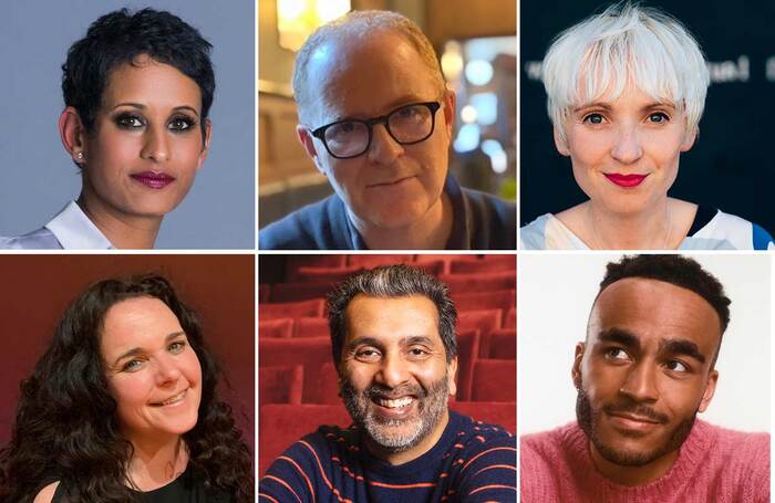 Naga Munchetty, Conor McPherson, Phoebe Eclair-Powell, Munya Chawawa, Amit Sharma and Cherylee Houston. Photos: Steve Schofield/Helen Murray