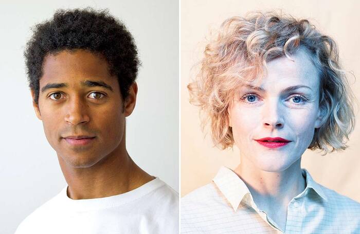 Alfred Enoch and Maxine Peake