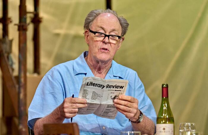 John Lithgow in Giant at the Royal Court, London. Photo: Manuel Harlan