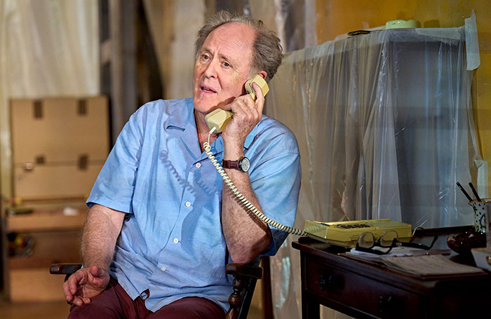 John Lithgow in Giant at Royal Court, London. Photo: Manuel Harlan John Lithgow in Giant at Royal Court, London. Photo: Manuel Harlan