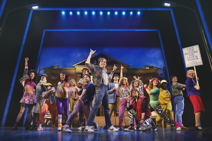 The cast of Back to the Future the Musical. Credit: Matt Crockett.