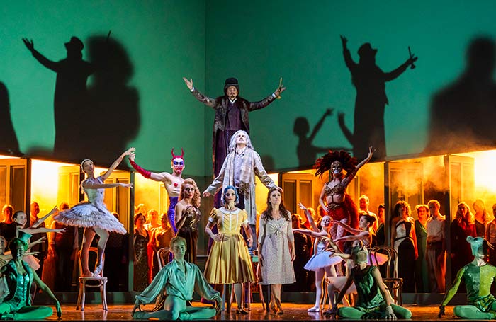 A scene from tales of Hoffmann at the Royal Opera House, London. Photo: Tristram Kenton A scene from tales of Hoffmann at the Royal Opera House, London. Photo: Tristram Kenton