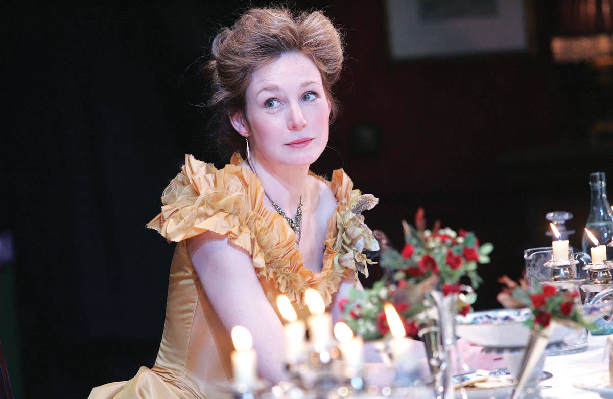 Nancy Carroll in The Voysey Inheritance at the National Theatre, London (2006). Photo: Tristram Kenton Nancy Carroll in The Voysey Inheritance at the National Theatre, London (2006). Photo: Tristram Kenton