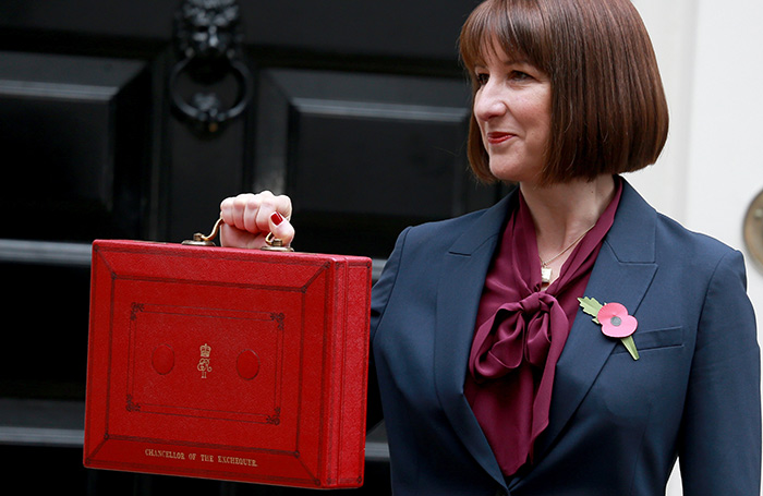 Rachel Reeves' Budget had little in it to help the theatre sector. Photo: Shutterstock