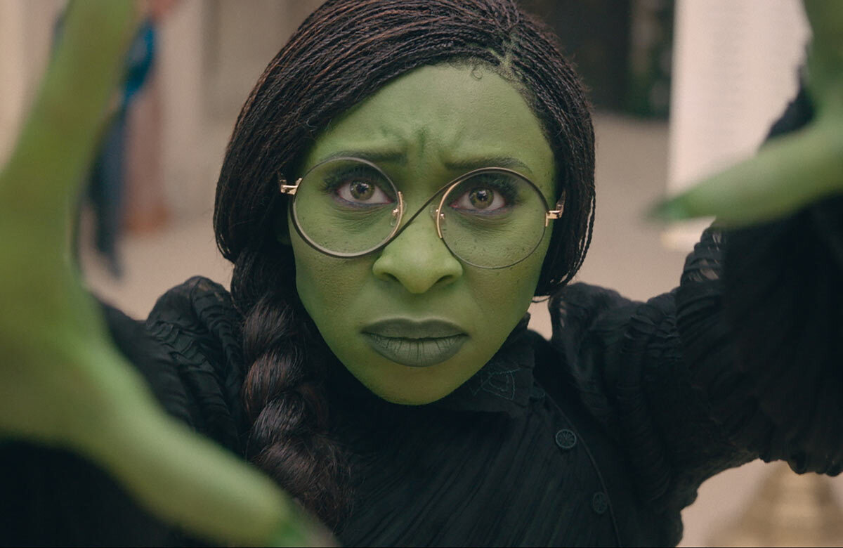 Cynthia Erivo in the film version of Wicked. Photo: Universal Studios