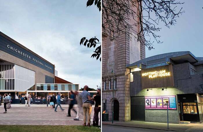 The £5 Prologue programme for audiences aged 16-30 at Chichester Festival Theatre and the Pay What You Can scheme at Nottingham Playhouse are ways regional venues are making theatre more inclusive. Photos: Philip Vile; Multishooter/Shutterstock The £5 Prologue programme for audiences aged 16-30 at Chichester Festival Theatre and the Pay What You Can scheme at Nottingham Playhouse are ways regional venues are making theatre more inclusive. Photos: Philip Vile; Multishooter/Shutterstock