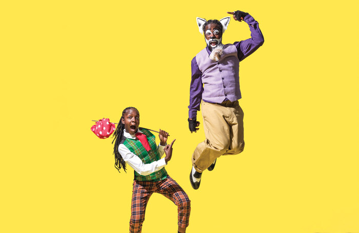 Kat B and Kandaka Moore in Hackney Empire’s Dick Whittington and his Cat. Photo: Perou