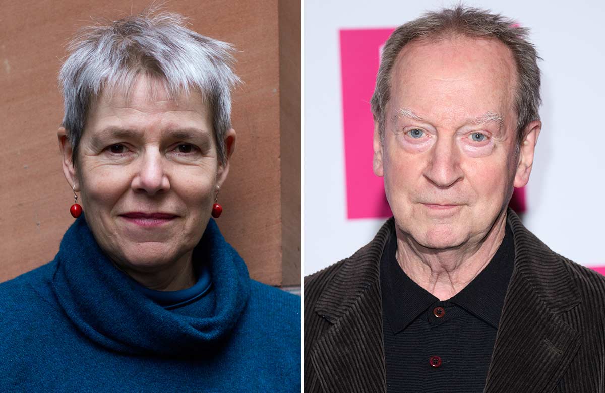 Playwright Rona Munro and actor Bill Paterson. Photos: Lauren McLay/Shutterstock