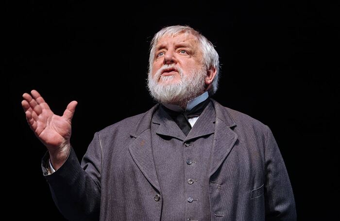 Simon Russell Beale as AE Housman in The Invention of Love at Hampstead Theatre, London. Photo: Helen Murray Simon Russell Beale as AE Housman in The Invention of Love at Hampstead Theatre, London. Photo: Helen Murray