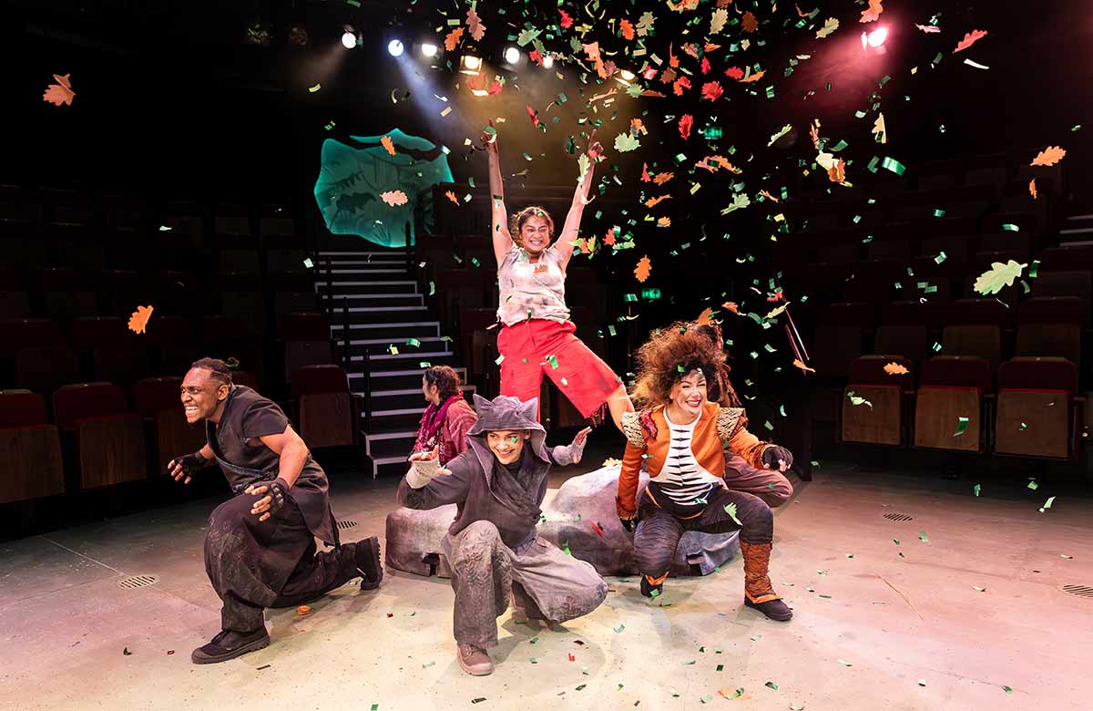 The cast of The Jungle Book at Octagon Theatre Bolton. Photo: Craig Fuller The cast of The Jungle Book at Octagon Theatre Bolton. Photo: Craig Fuller