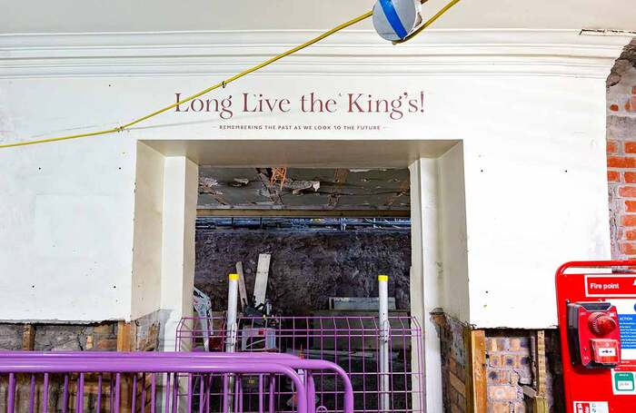 King’s Theatre in Edinburgh, which is undergoing refurbishment. Photo: Anneleen Lindsay