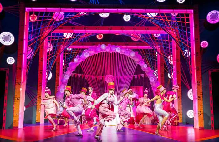 The cast of Sleeping Beauty at Salisbury Playhouse. Photo: Pamela Raith