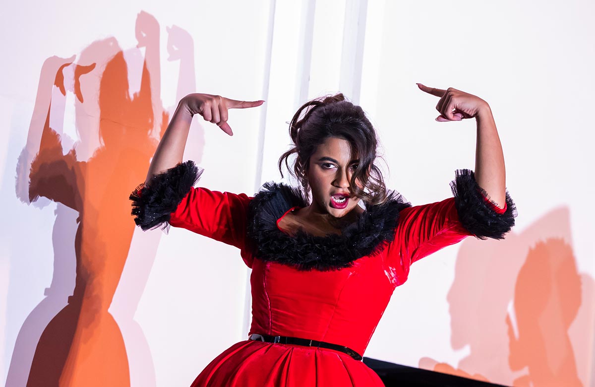 Amina Edris in La Boheme at Royal Opera House, London. Photo: Tristram Kenton